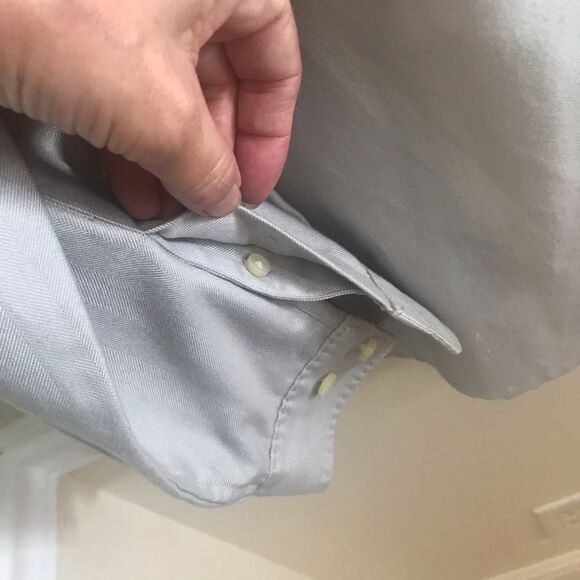 NWT TOMMY BAHAMA HARBOR ISLAND L/S SILK BLEND CAMP SHIRT - Picture 7 of 12